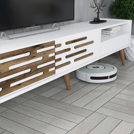 Hanah Home Valensiya - Conjunto de muebles de salón Blanco